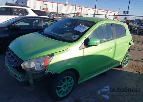 2015 Mitsubishi Mirage Es/Rf from USA, damaged, VIN ML32A4HJ5FH010286